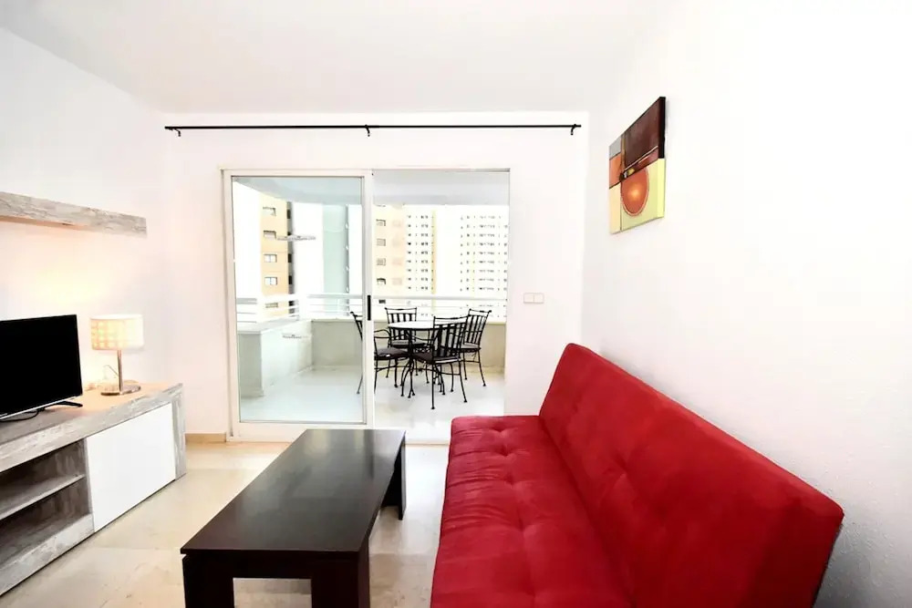 Apartment with One Bedroom in Benidorm, with Wonderful Sea View, Pool Access And Terrace - 700 M From the Beach