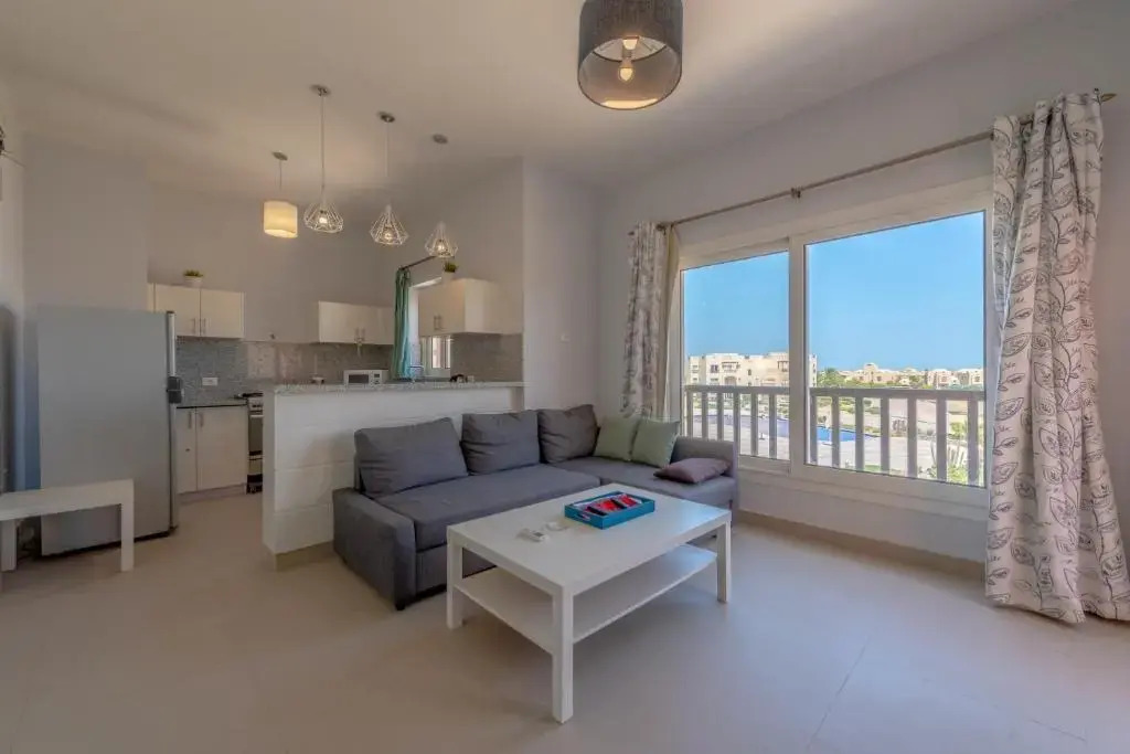 Lagoon View 1BR Apartment in Waterside El Gouna