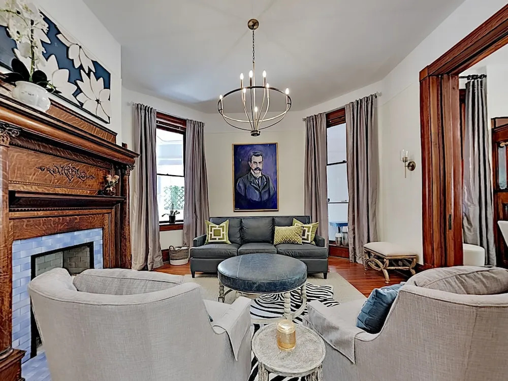 The Simon: Historic W/ Wraparound Porch 4 Bedroom Home
