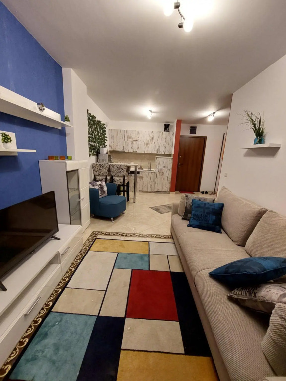Lovely Flat with Balcony and Sea View in Becici