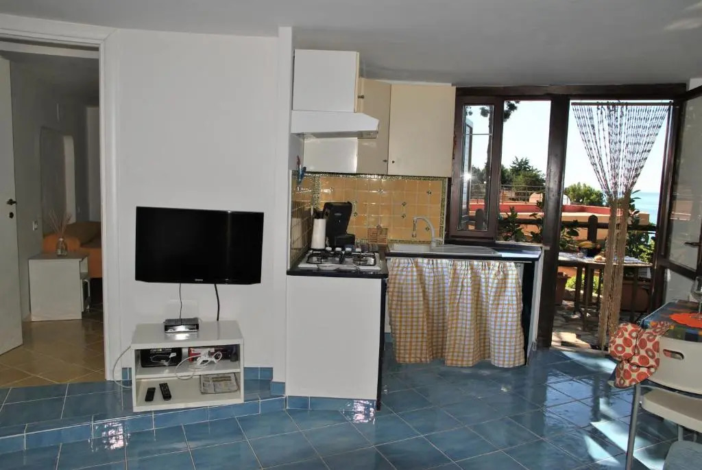 Semidetached House With Terrace Overlooking the sea