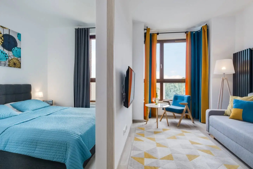 Modern apartment in the city center