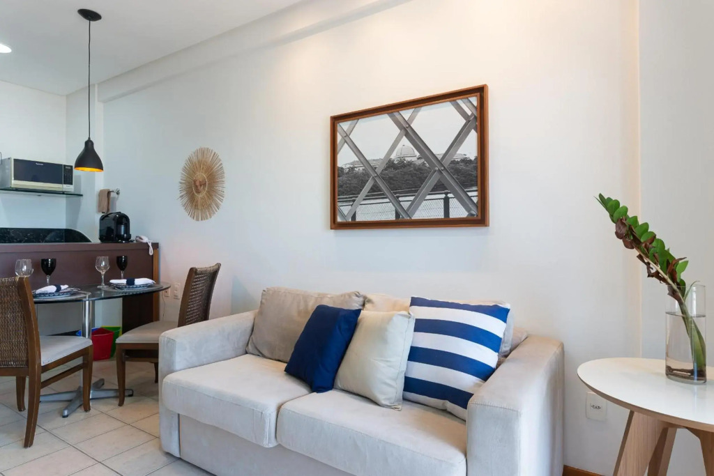OTH1703 Excelente flat na Ilha do Leite até 2 pessoas