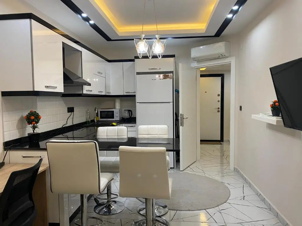 1+1 new cozy apartment in the Center of Alanya.