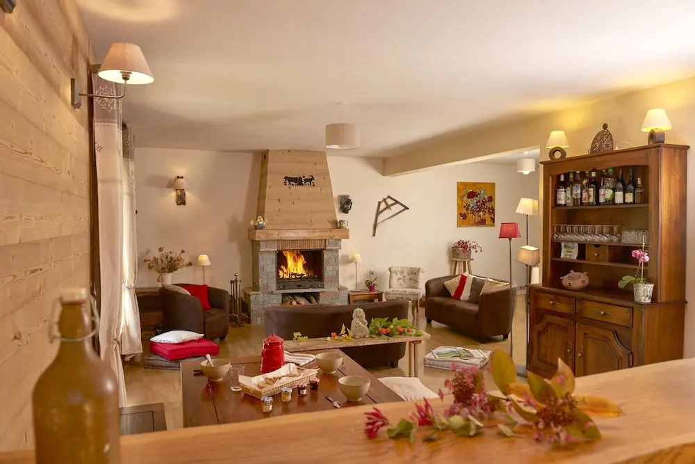 Chalet with 5 Bedrooms in Aime la Plagne, with Wonderful Mountain View, Furnished Garden And Wifi - 1 Km From the Slopes