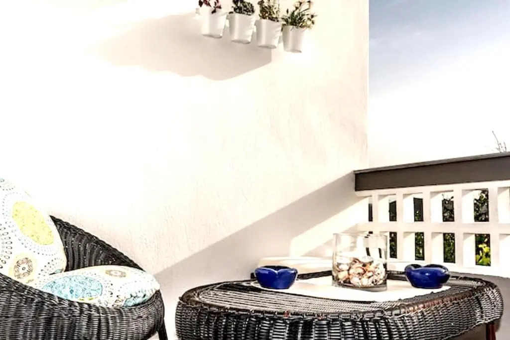 House with 3 bedrooms in Iraklio with wonderful sea view enclosed garden and WiFi 5 km from the beach