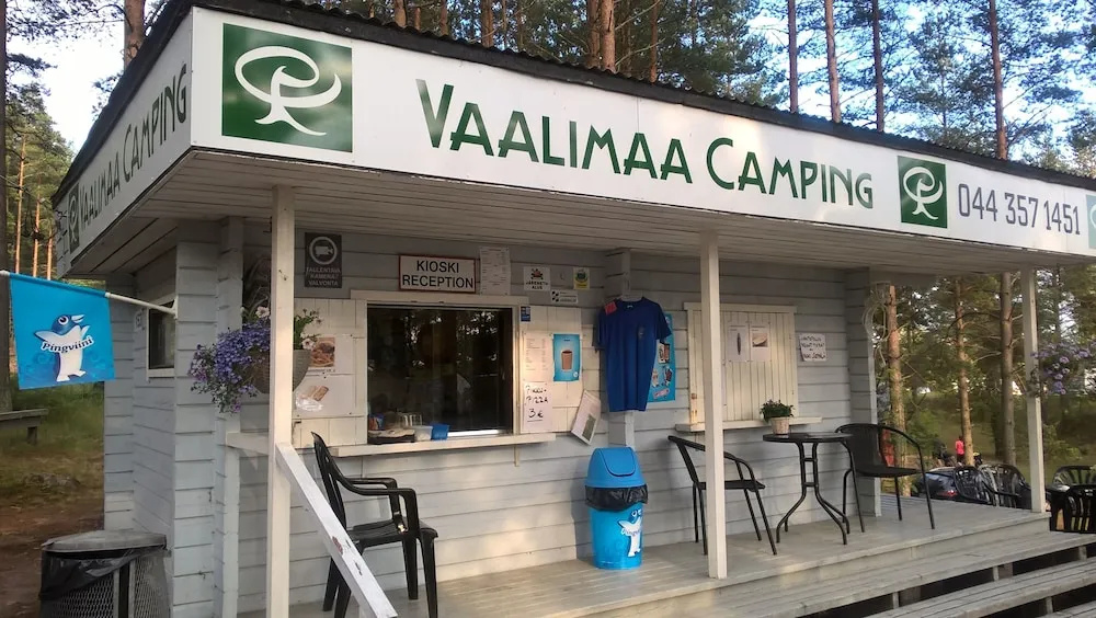 Vaalimaa Camping - On the beach