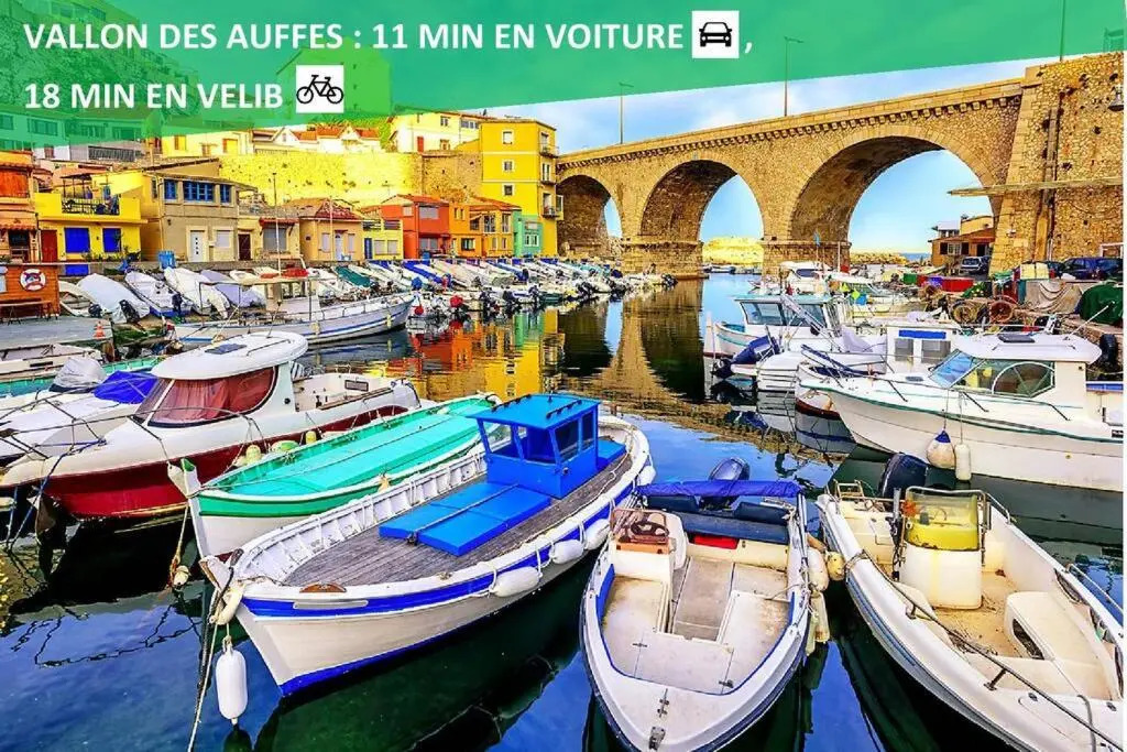 Climatisé Gare StCHARLES 4 chambres Grand Balcon / experience-immo