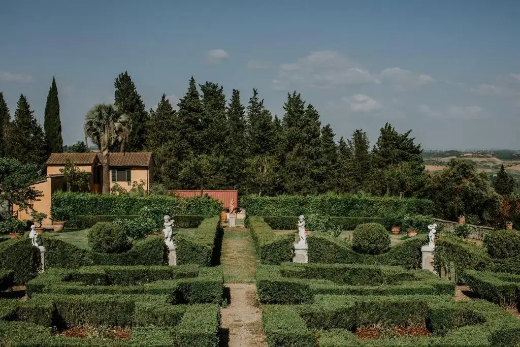The garden house
