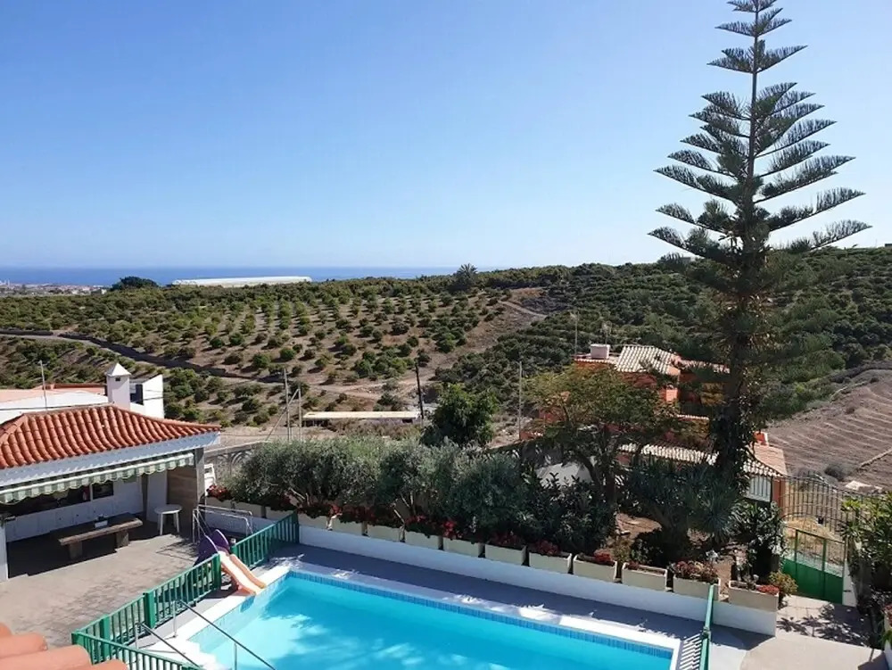 Apartment with 2 Bedrooms in El Salobre, with Wonderful Sea View, Private Pool, Enclosed Garden - 3 Km From the Beach
