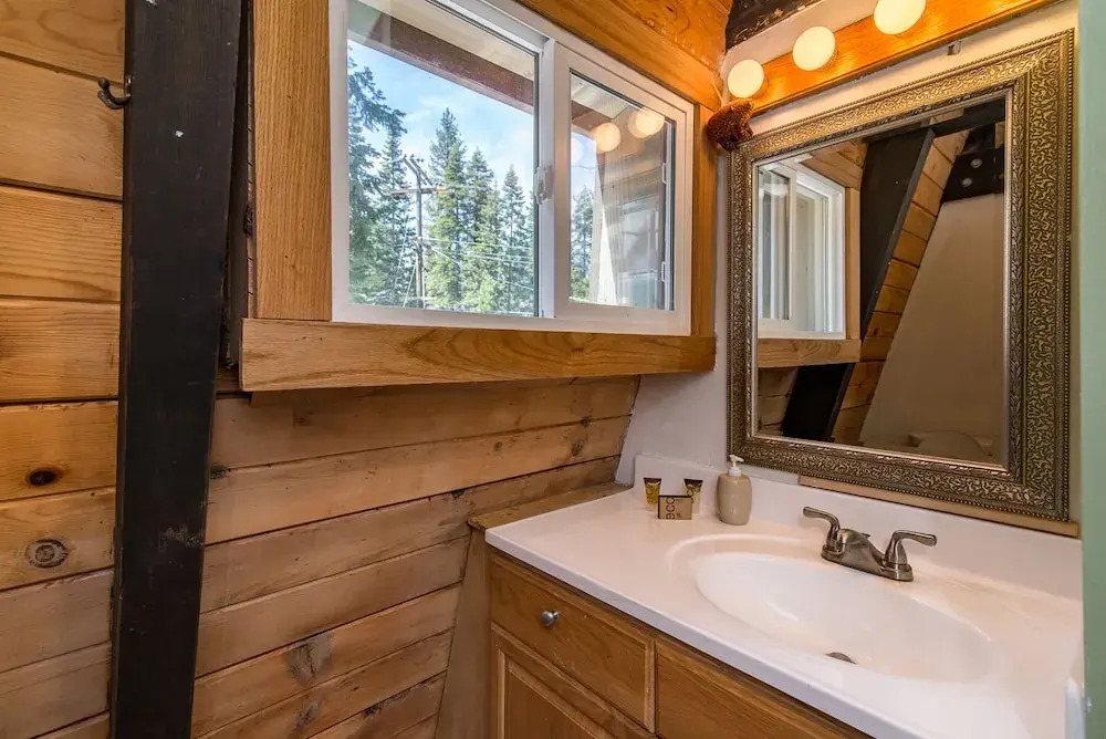 Snug Log Cabin In Carnelian Bay by RedAwning