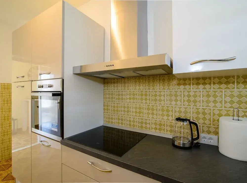 Modern Apartment Near Trogir Beach With Sea View Terrace and Lounge Area