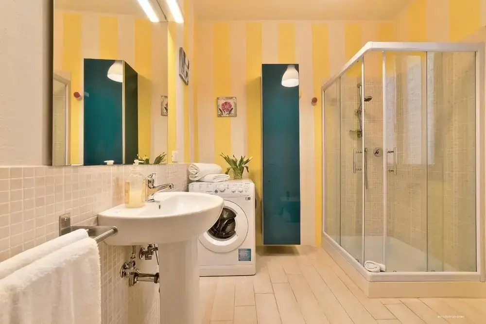 happy apartment in lively area