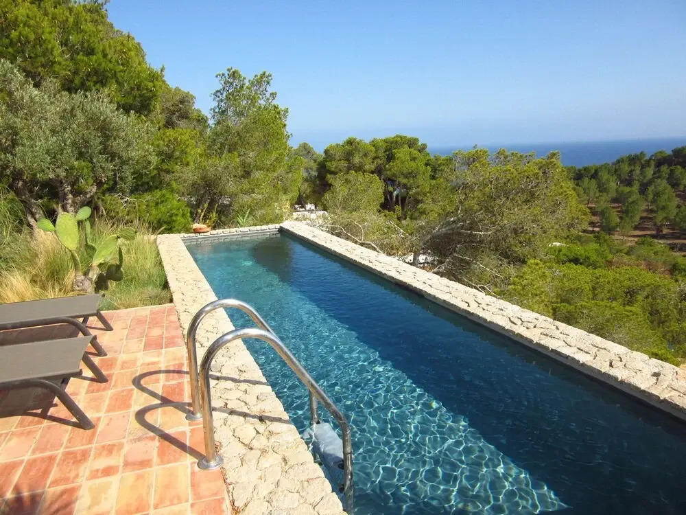 Stunning View Over the bay of Talamanca and Ibiza City