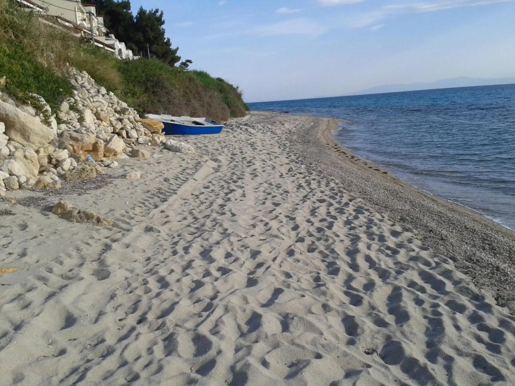 Siviri, the beautiful sunset