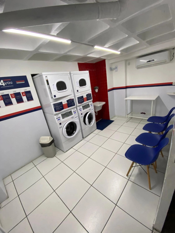 Apto Beira Mar 2 quartos com Maquina de Lavar Roupas