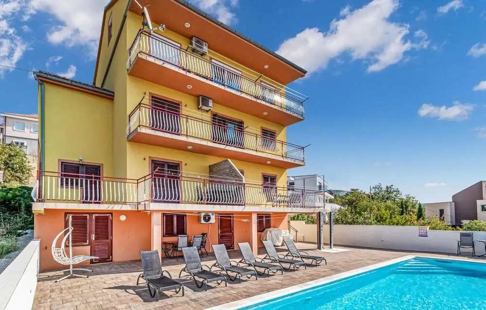 Amazing Apartment in Crikvenica With Outdoor Swimming Pool, Wifi and 1 Bedrooms
