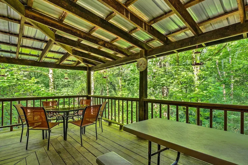Tellico Plains Cabin - 5 Acres, Backyard Creek!
