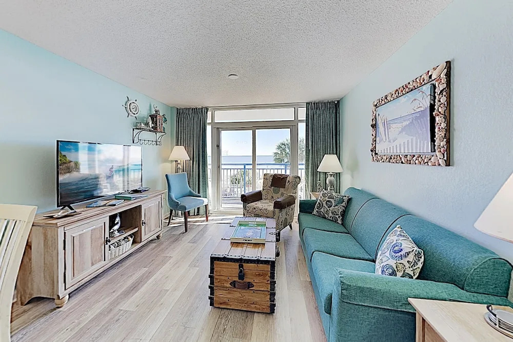 Beachfront W/ Pools, Hot Tubs & Lazy River 1 Bedroom Condo