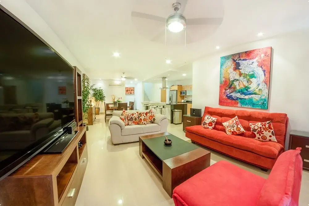 Fun and Relaxing  2BR PH steps away from the beach by Happy Address
