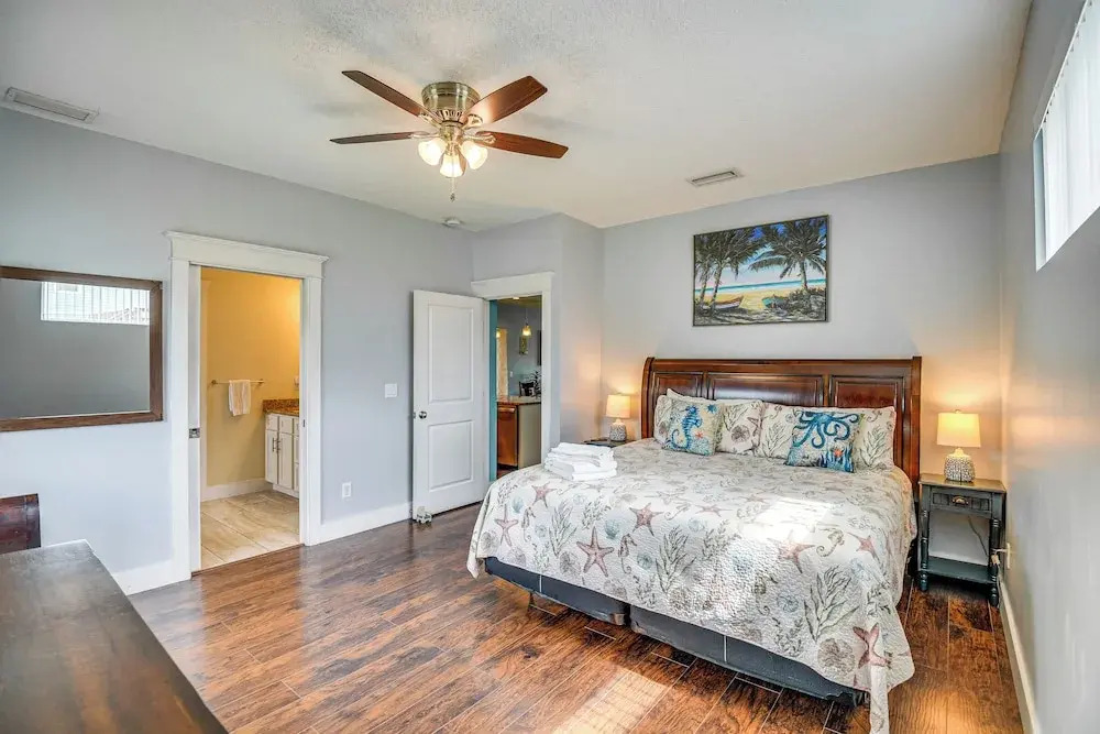 Close to Beaches: Palm Coast Home w/ Deck!