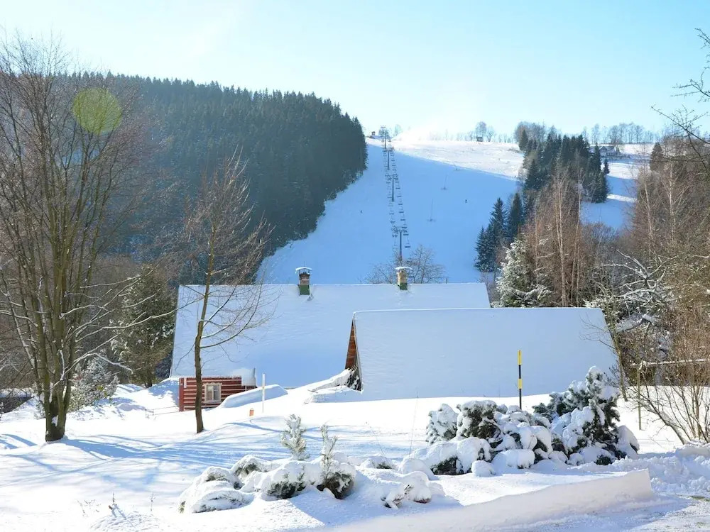 Holiday Home on Ski-slope in Vítkovice With Terrace & Garden