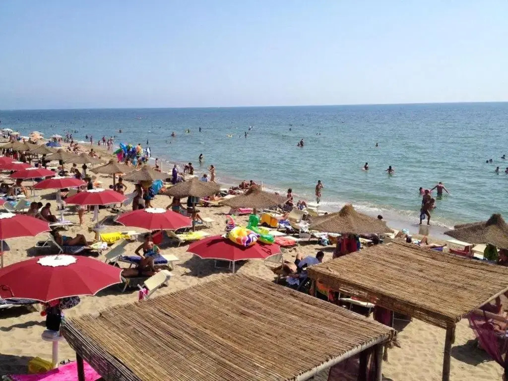 2 bedrooms appartement at Lago 400 m away from the beach with shared pool enclosed garden and wifi