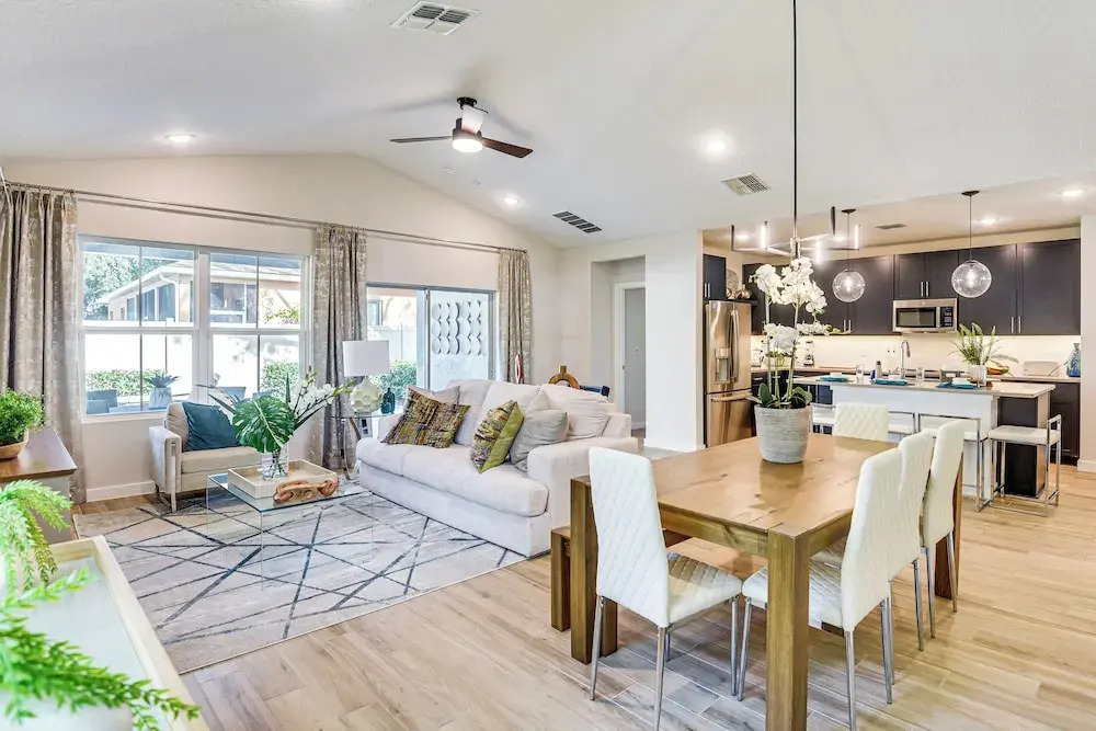 8 Mi to Beach! Stylish Palm Coast Home w/ Patio