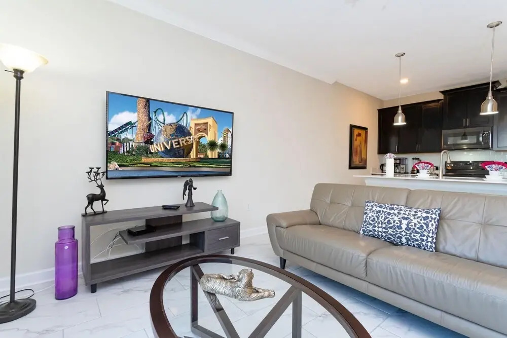 Gorgeous Four Bedroom w Screened Pool Close to Disney 1224