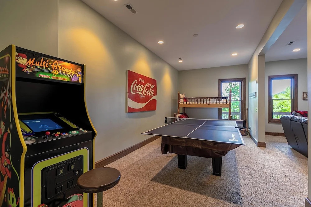 Lake Overlook High Elevation Home With Views and Game Room