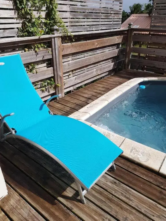 House With One Bedroom In Le Moule With Wonderful Sea View Private Pool Enclosed Garden