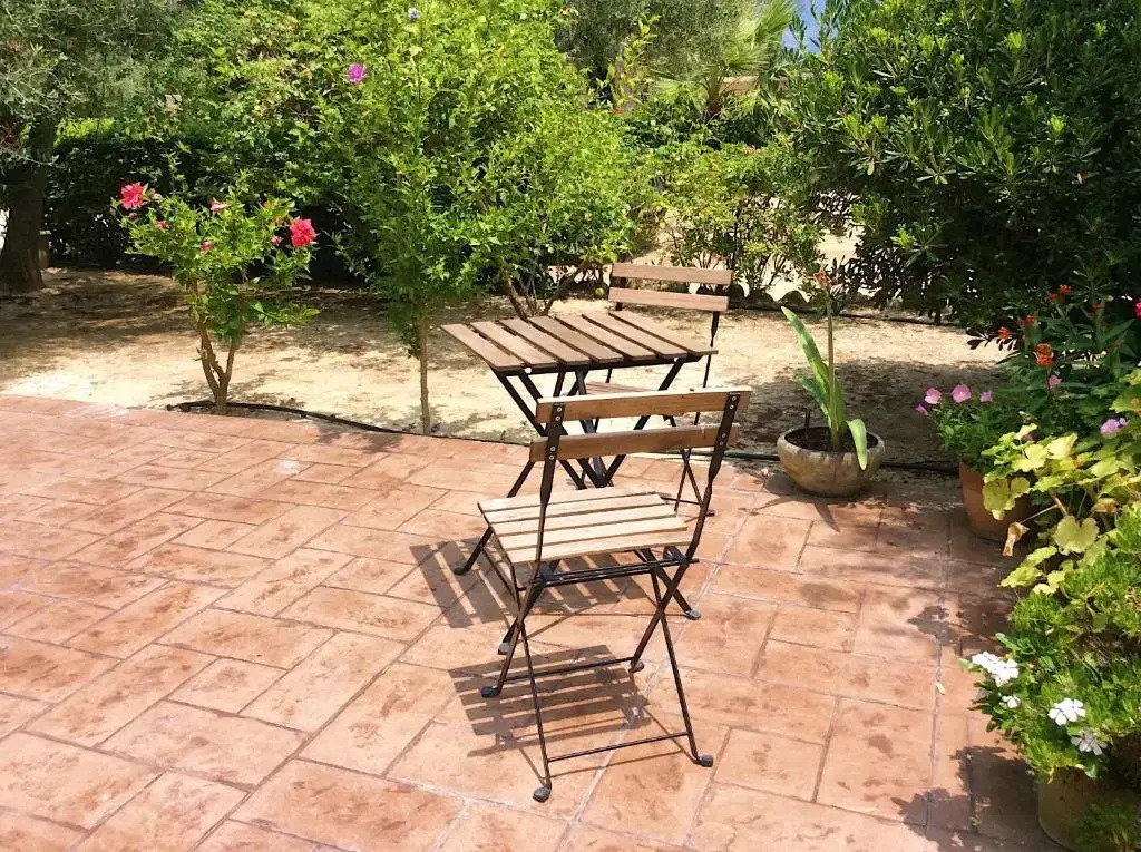 Kefalonia apartments - 2 bedroom apartment in orchard, cute veranda, ground floor