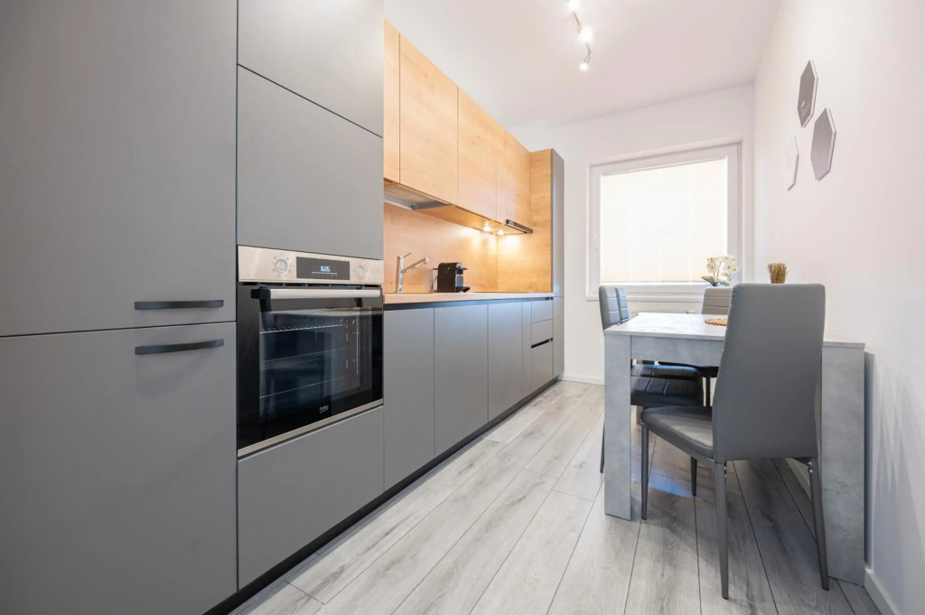 Grey apartments