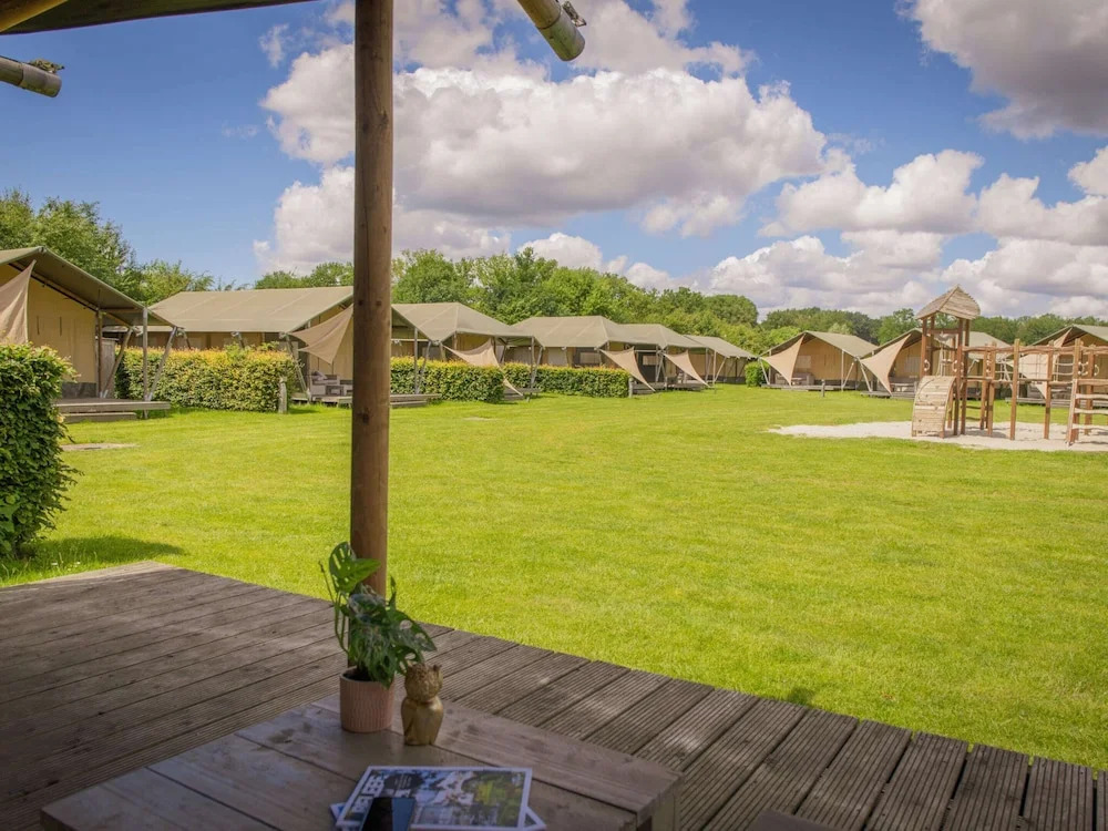 Well Furnished Tent Lodge with Terrace near Veluwe