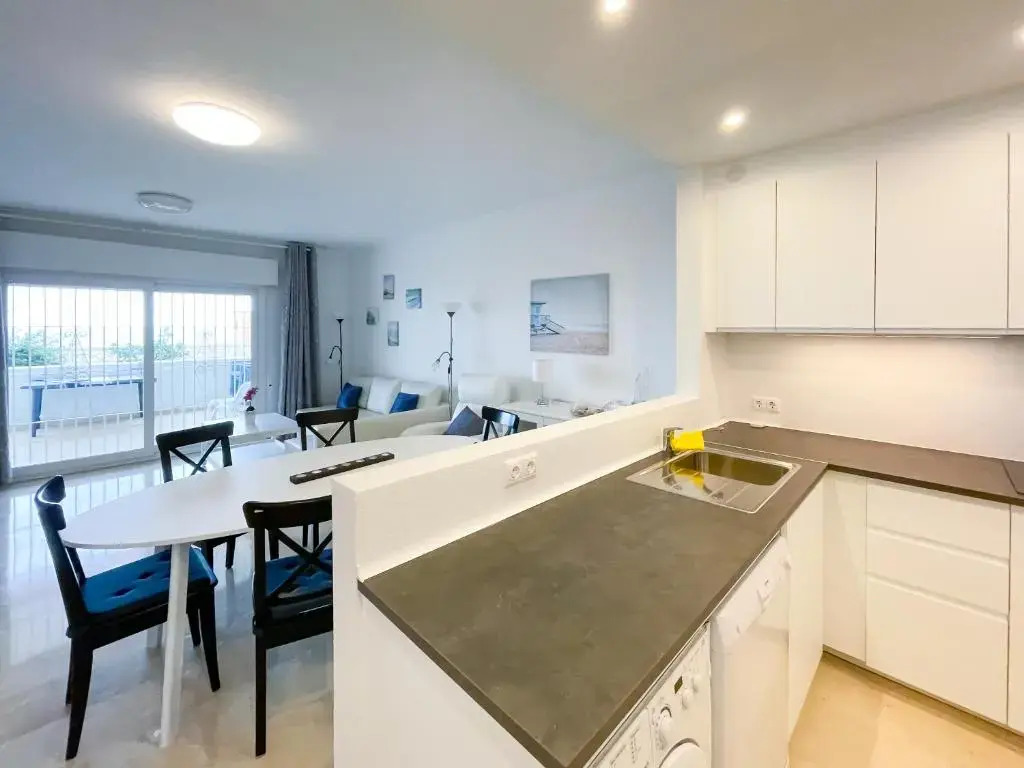 61-Beach Front Apartment with Stunning Views in Fuengirola