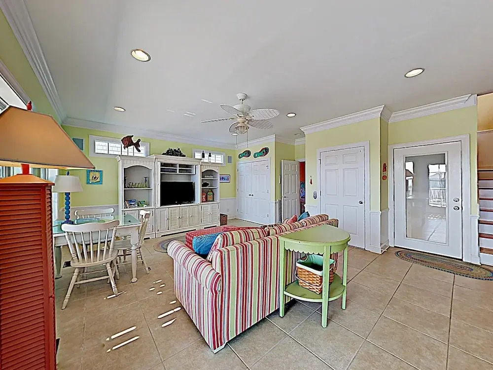 Expansive Beach Beauty W/ Private Pool & Balconies 5 Bedroom Home