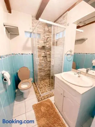 House With one Bedroom in Saint-paul, With Wonderful sea View, Enclosed Garden and Wifi - 25 km From the Beach