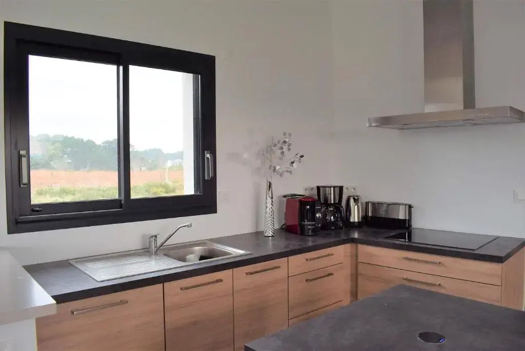 Maison neuve Vue Mer 4 étoiles avec SAUNA à 150m de la plage à PLEUMEUR-BODOU - Ref 242