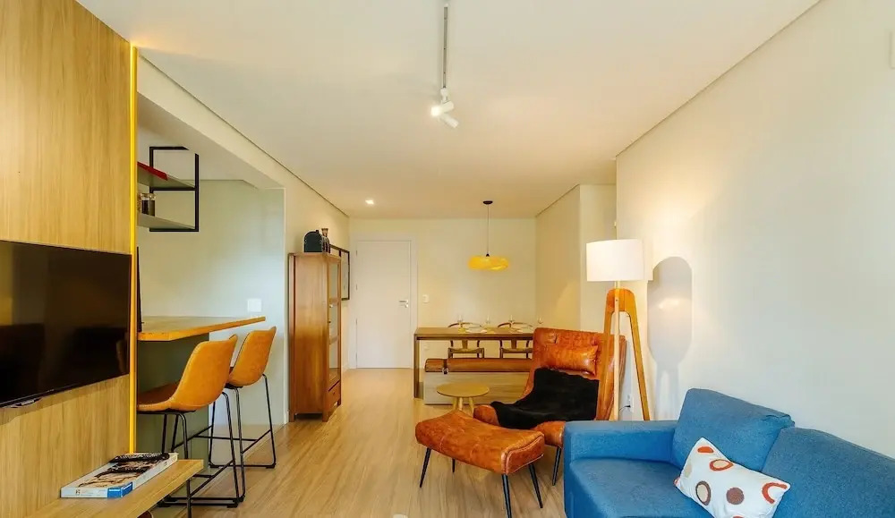 Apartment With 2 Suites and Barbecue. Mde0406