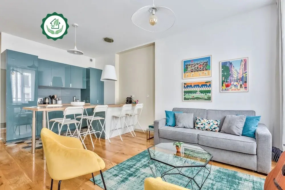 Amazing 3 rooms flat near Bastille