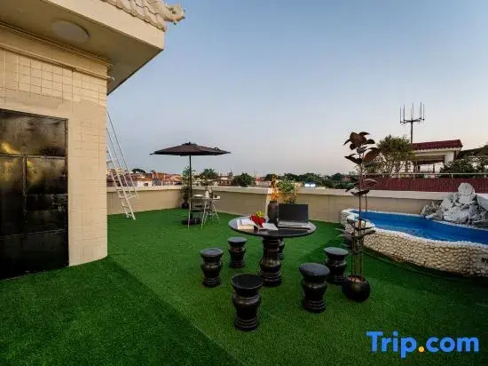 Floral Hotel·Zhifou · Roof Garden Terrace · Designer Villa (West Street)