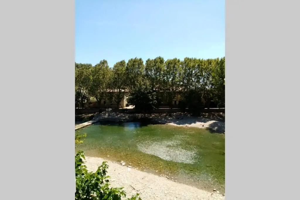 Character filled house overlooking the River Cesse