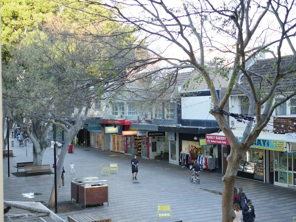 Heart of Manly in the Perfect Spot