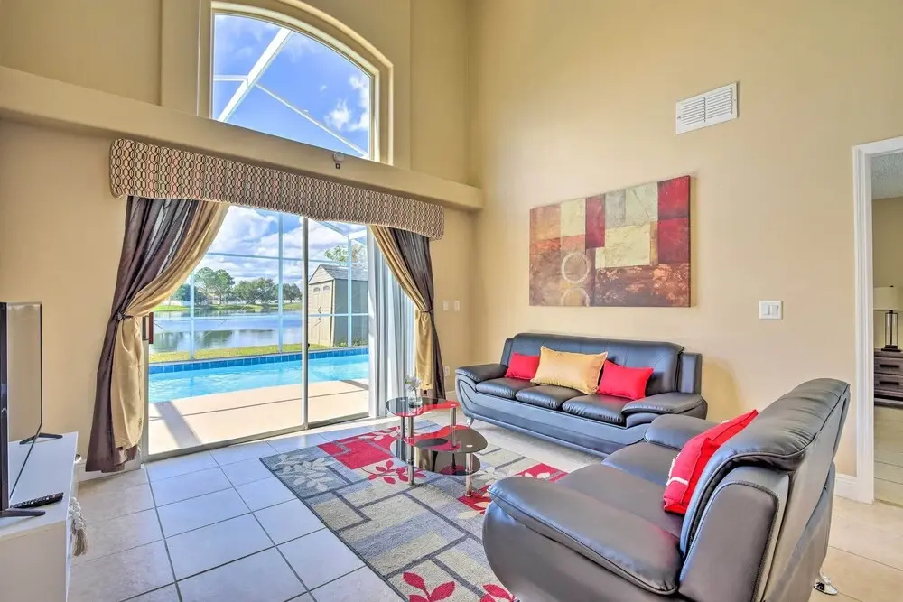 Lake-view Home w/ Game Room in Orlando!