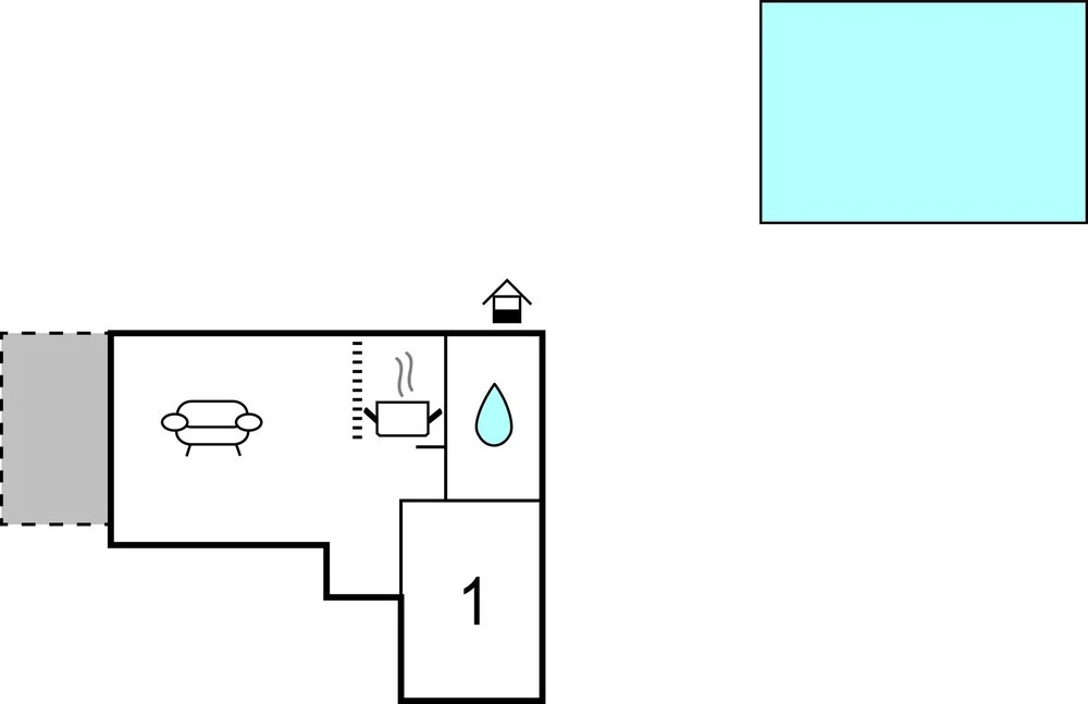 Awesome Home in Kanfanar With Wifi and 1 Bedrooms