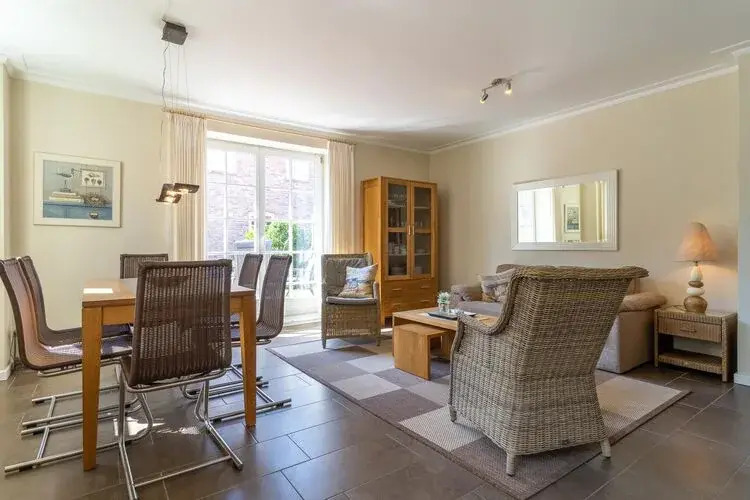 Semi-detached house in a quiet location in the village of St Peter-Ording