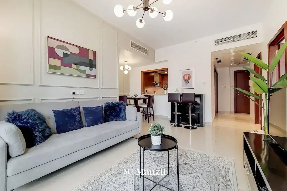 Modern 1BR Haven Near the Park, Offering Effortless Connectivity to Key Roads, Cloud A, Jumeirah Village Triangle by Deluxe Holiday Homes