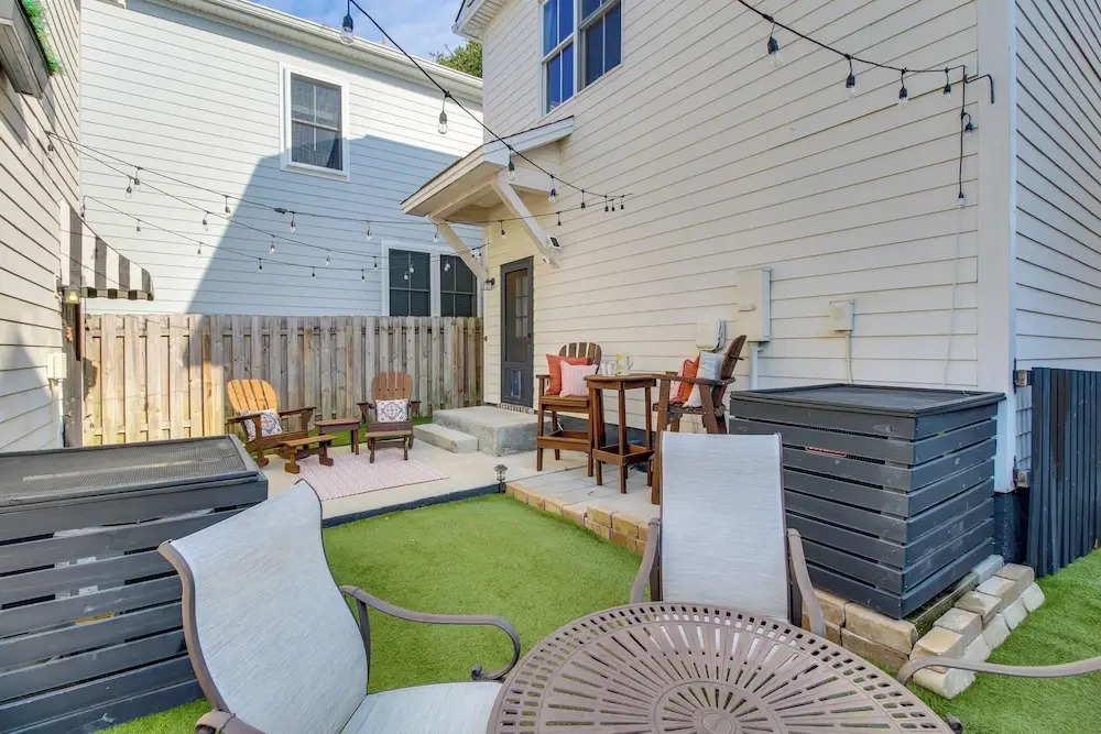 Chic Thomas Square Home in Walkable Location