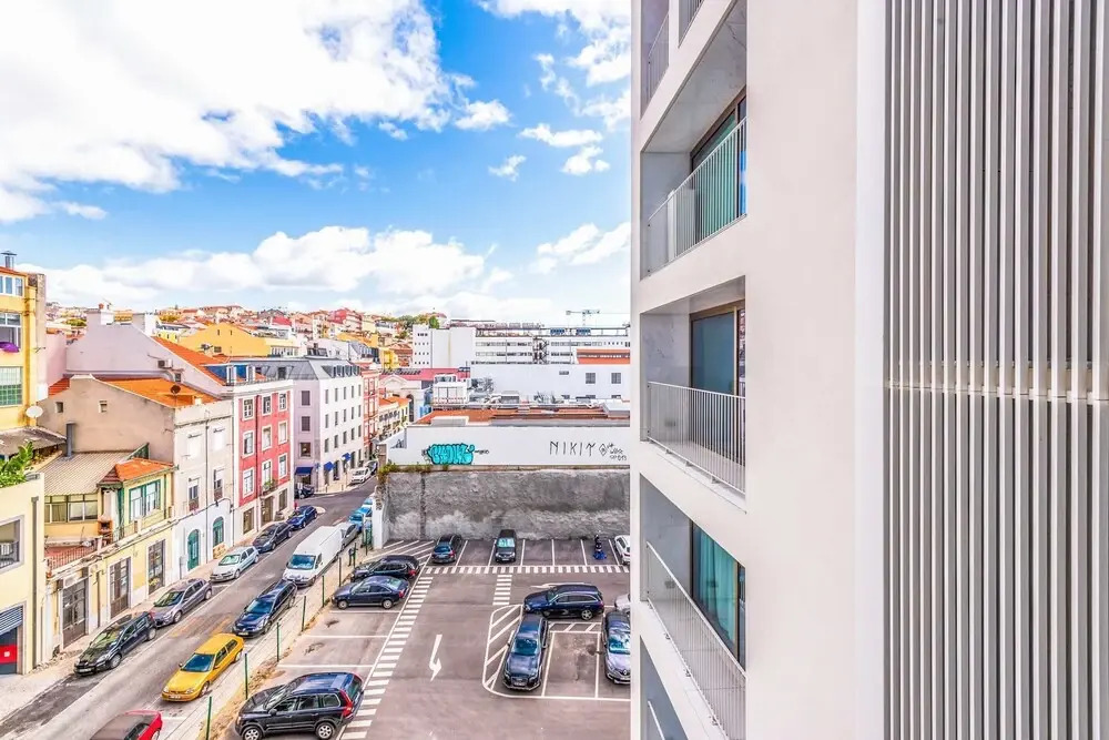 Guestready - Midcentury Studio With Balcony in Santos