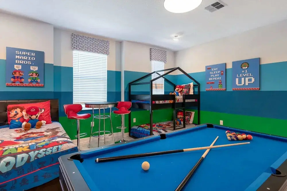 Disney Themed 10BR Majestic Villa Pool/SPA/Games